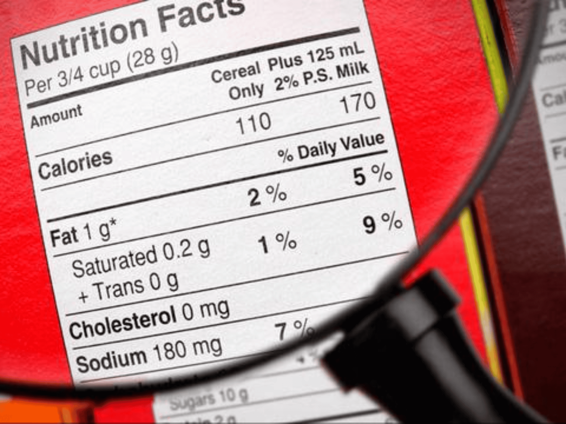 thông tin sản phẩm có trên bao bì