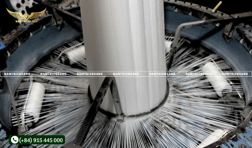 Bước 2: Kéo chỉ sợi