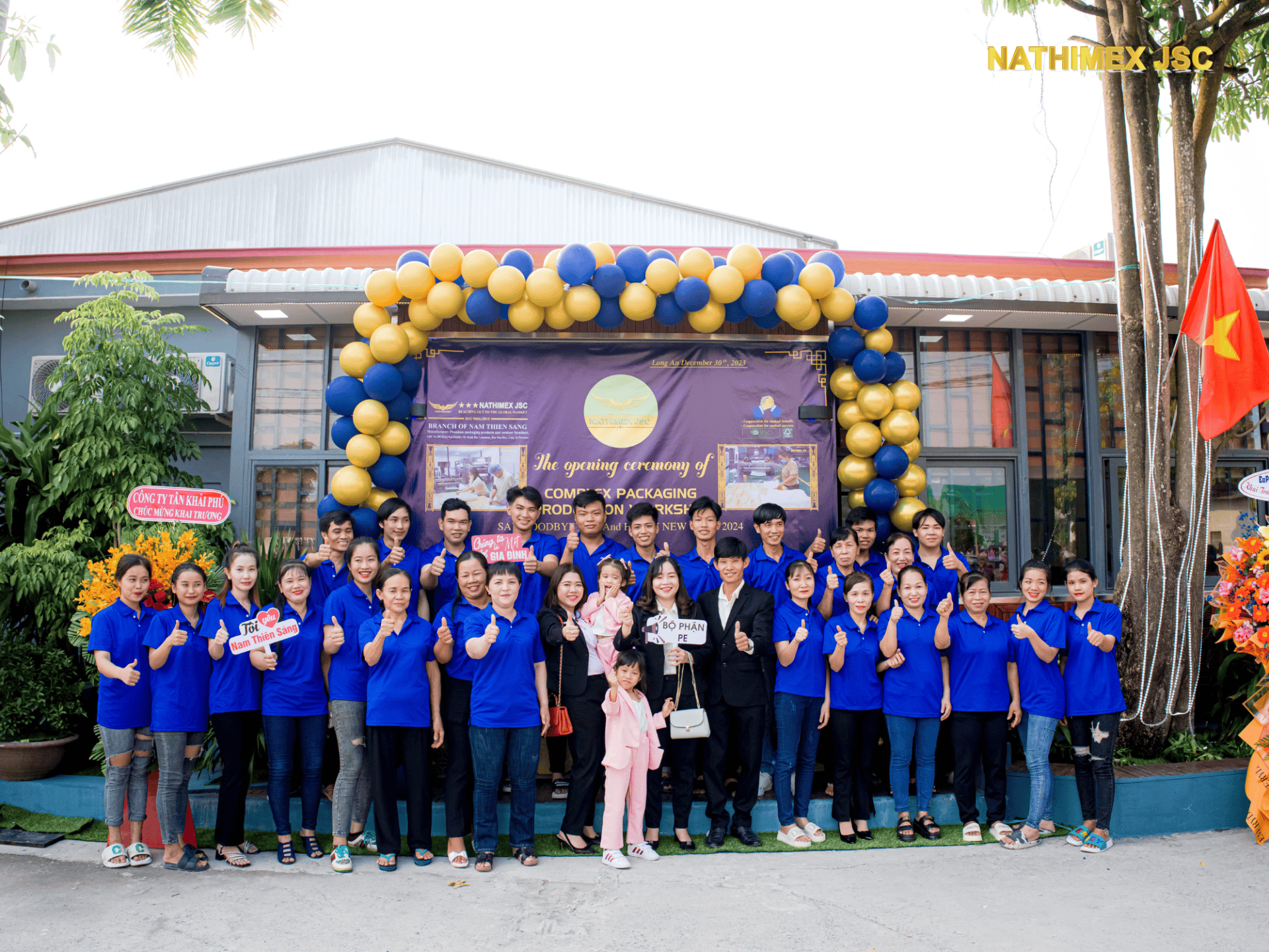 Bộ phận nhà máy Nam Thiên Sáng